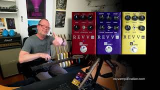 Video thumbnail for REVV Amps: G Series OD/Distortions - Axe-FX III - Charvel Pro Mod San Dimas Style 2 7 HH HT Ash by Brett Kingman