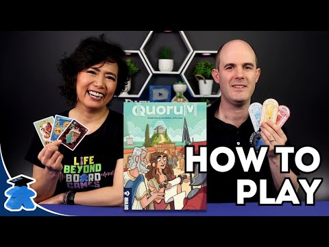 Quorum - How to Play. Complete, Clear, Concise Board Game Tutorial.