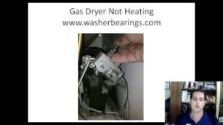 110.73012101 Kenmore Elite dryer not heating — gas dryer no heat, how to fix a dryer