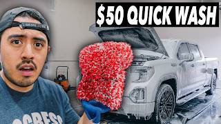 How I Wash a Car in 20 Minutes (And Charge $50)