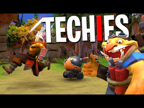 Abusing Juggernaut with Techies Sticky Bombs - DotA 2 - Powered by AMD