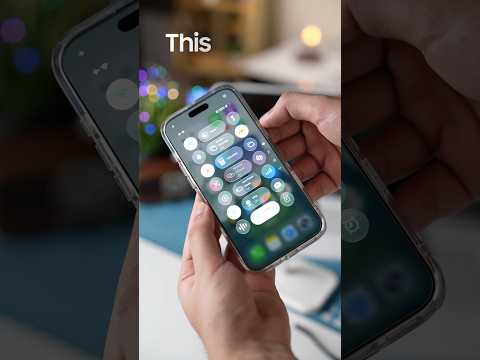 iOS 26 Control Center Setup