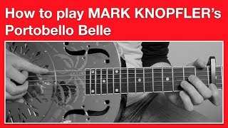 Dire Straits - Portobello Belle How to Play Chords - Open G Tuning