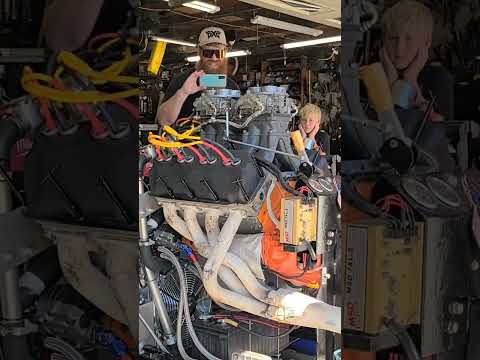 Nostalgia High Compression Twin Plug Race 426 Hemi Rememberence. feat. @redbeardracing7102 #hemi