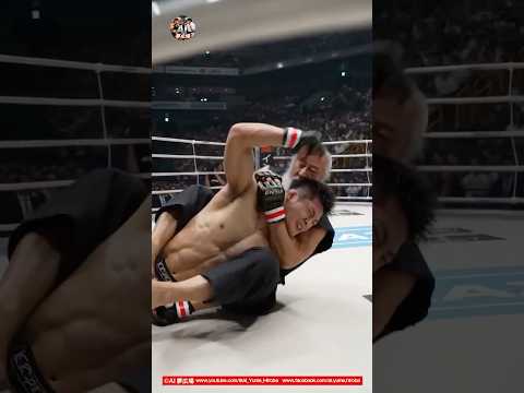 【タックルを見切って瞬間スリーパー】合気柔術 vs 総合格闘技 #AikiJujutsu #MMA #異種格闘技