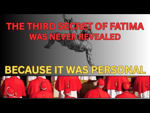 EP.129|| WHY NOT RELEASE THE THIRD SECRET OF FATIMA?