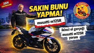 Musatti m125R Almadan Önce MUTLAKA İzleyin! 🛑 (Pişman Olmayın)