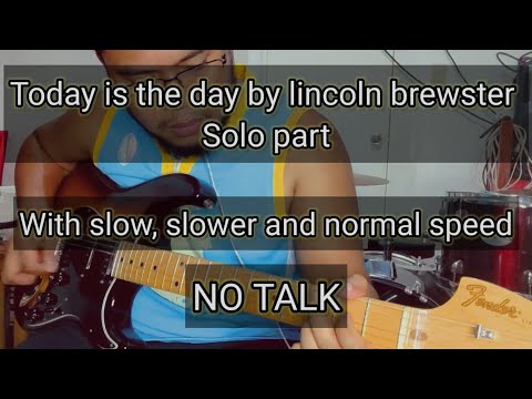 Today is the day by lincoln brewster guitar solo tutorial using mooer ge 200