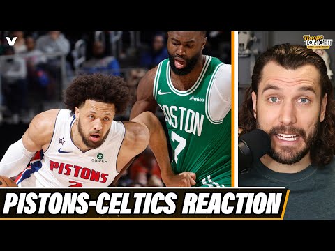 Pistons-Celtics Reaction: Cade Cunningham BEATS Jaylen Brown in crunch time