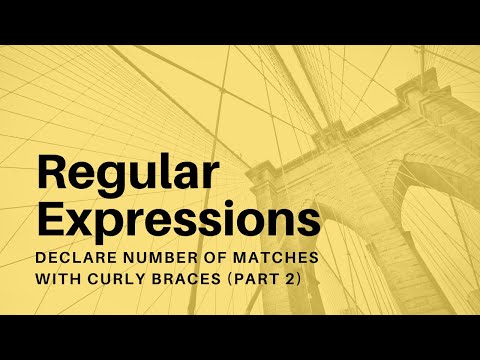 Regular Expressions 01 Search for Text with a Pattern Object