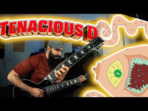 Tenacious D - Daddy Ding Dong guitar cover w/ solo