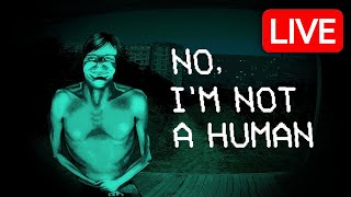 NO I'M NOT A HUMAN Finding ALL the Endings! (Part 5) - LIVE 🔴
