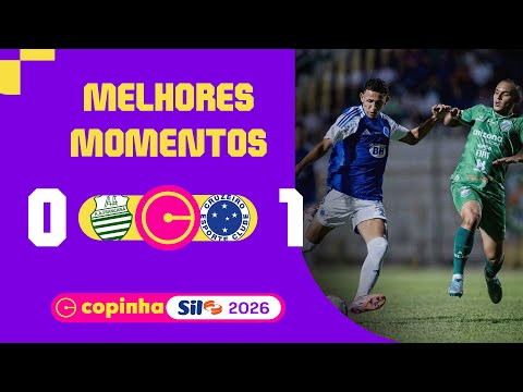 Gols e lances de Francana x Cruzeiro