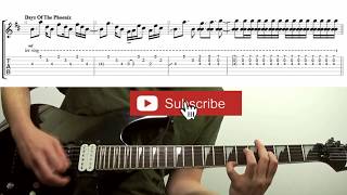 Days Of The Phoenix AFI Intro Guitar Riff Lesson With Tab