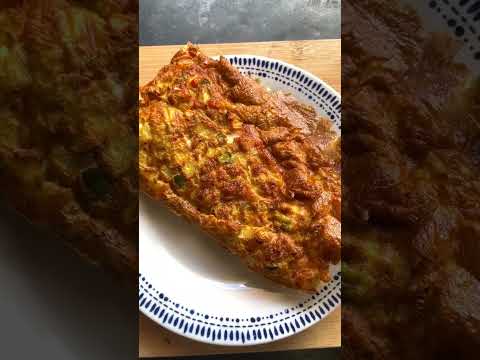 Eggs fry in air fryer…(Omelette in Air Fryer)