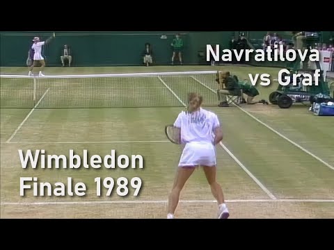 Wimbledon Finale 1989  Martina Navratilova - Steffi Graf