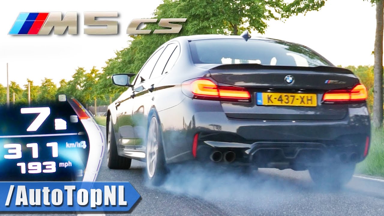 2022 BMW M5 CS Shows Insane Quarter Mile Acceleration Time on Its Way ...