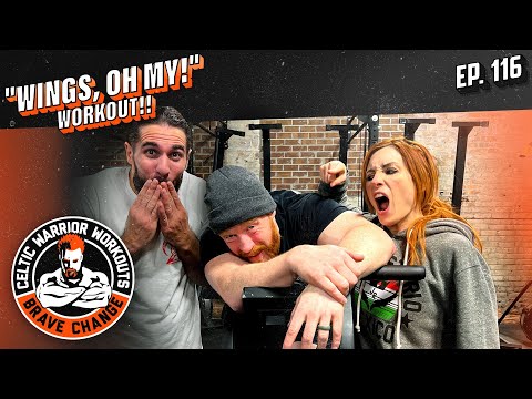 Seth Rollins & Becky Lynch "WINGS, OH MY!" workout | Celtic Warrior Workouts Ep. 116