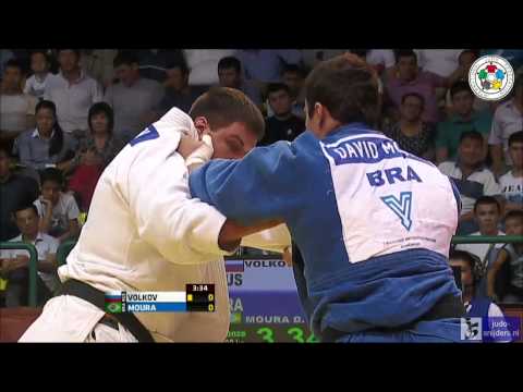 Judo 2013 Grand Prix Tashkent: Volkov (RUS) - Moura (BRA) [+100kg] bronze