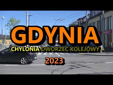 Gdynia Chylonia - 2023 r. Dworzec Kolejowy.