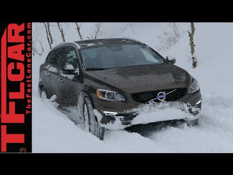 2015 Volvo V60 Cross Country Snowy Off-Road AWD TFL4K Review