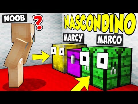 TRASFORMIAMOCI NEI BLOCCHI SEGRETI DI MINECRAFT! - Minecraft ITA