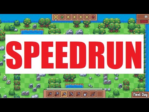 Another Farm Roguelike SPEEDRUN - Easy Mode 25:00 (CURRENT WORLD RECORD)