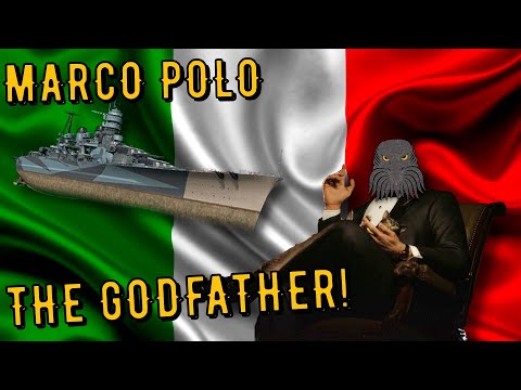 World of Warships Legends - MARCO POLO - Tier 8 - The Godfather! [deutsch/ gameplay]