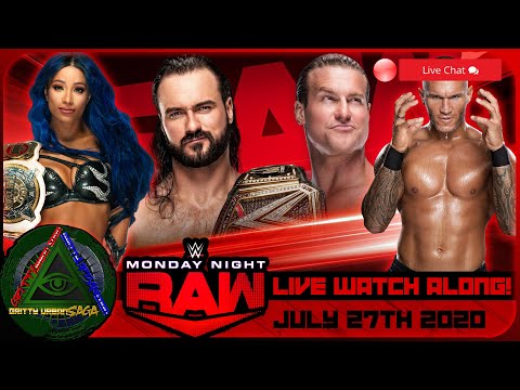 🔺WWE RAW Live Stream Watch Along & Live Chat! | 07/27/2020 Reactions & Review