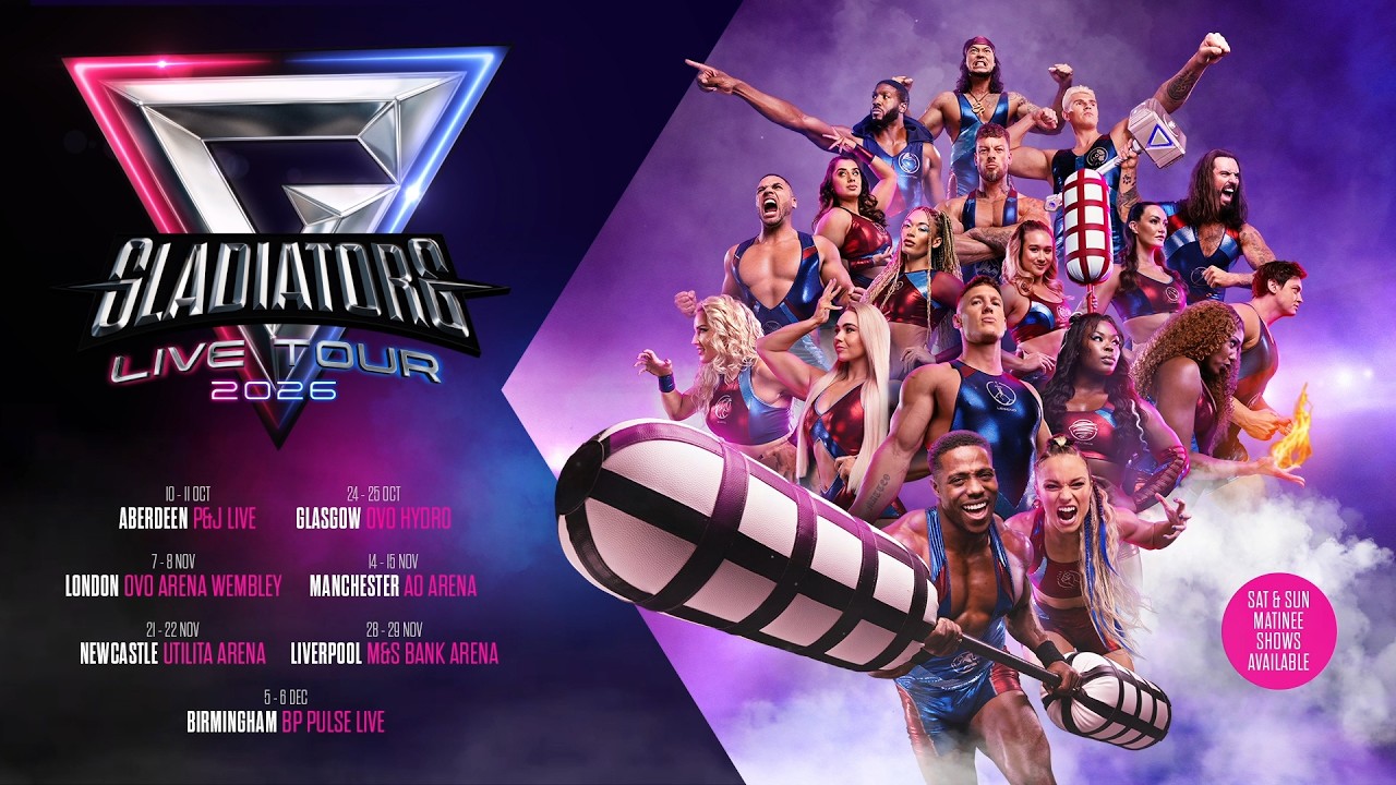 Gladiators Live Tour 2026 - YouTube