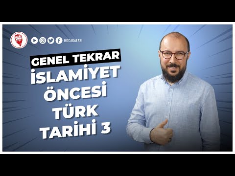 3) İslamiyet Öncesi Türk Tarihi 3 - Onur Yurdakul (KPSS TARİH GENEL TEKRAR) 2022