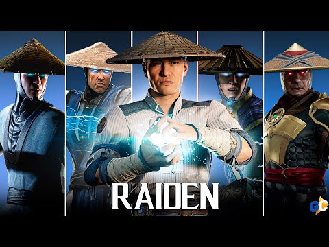 Mortal Kombat RAIDEN Evolution 1992-2023 | 2K 60 FPS