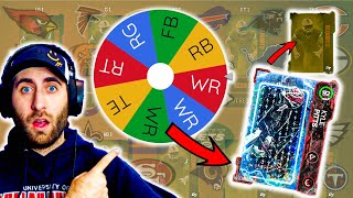 WHEEL SPIN CHOOSES MY ALL-32-NFL-TEAM BUILDER