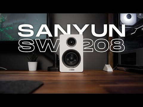 Sanyun SW208 Speaker with Stand - Image 2
