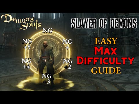 New Game +5 (MAX NG+) - FULL Explanation, FULL Destruction | Demon's Souls Remake (PS5)