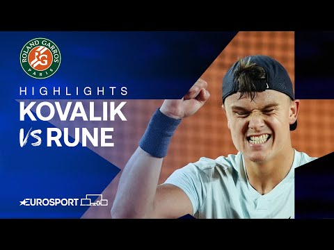 Jozef Kovalik vs Holger Rune | Round 3 | French Open 2024 Highlights 🇫🇷