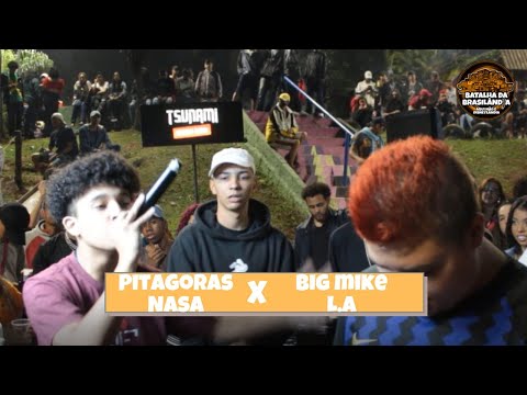 NASA E PITAGORAS X BIG MIKE E L.A | 1 FASE | BATALHA DA BRASILANDIA #62