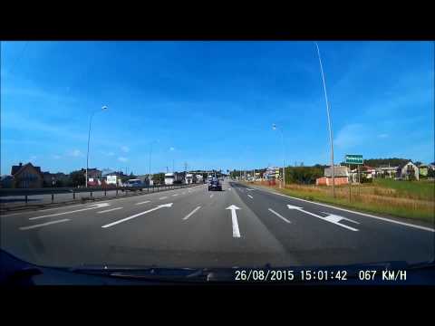 Przejechał sobie na czerwonym świetle, E75 Podwarpie, śląskie