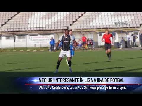 MECIURI INTERESANTE ÎN LIGA A III-A DE FOTBAL