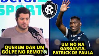 🤨 VOCÊ ACREDITA? NA DESCULPA ESFARRAPADA PARA O SUMIÇO DE PATRICK DE PAULA! Leão Azulino
