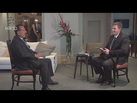 مقابلة خلف الحبتور على قناةATV  المجرية