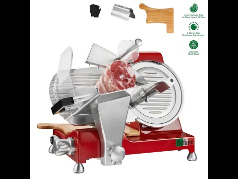Befano Trancheuse à Jambon 220/250/300mm vidéo en français: Opération,Nettoyage,Affûtage,Maintenance