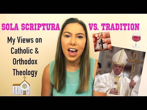 SOLA SCRIPTURA vs. TRADITION {My View on the Protestant Reformation}