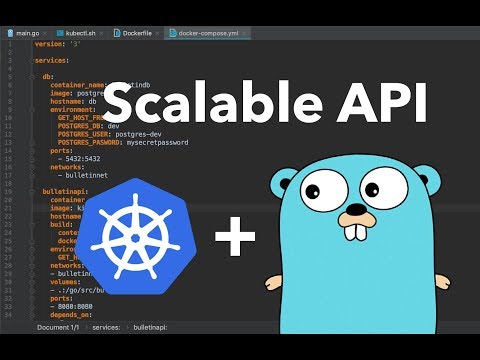 Live building a scalable API in Go with Kubernetes