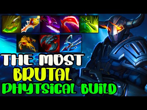 THE MOST BRUTAL PHYSICAL BUILD - INTENSE CARRY SVEN - FULL TEAM FIGHT - DOTA 2 GAMEPLAY