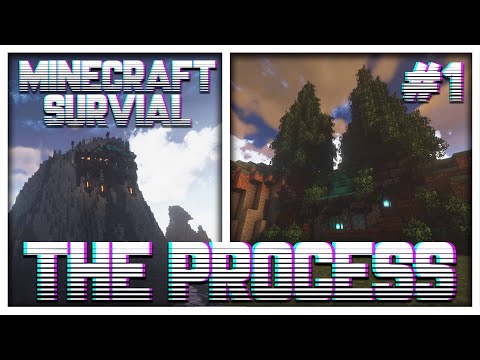 Caterakk - Starting a Crazy Wizard Tower Build in Minecraft Survival :: The Process #1