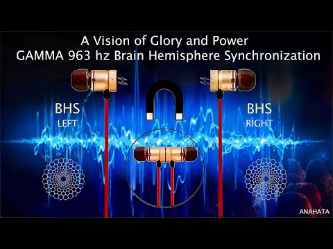 A Vision of Glory and Power - GAMMA 963 hz Brain Hemisphere Synchronization