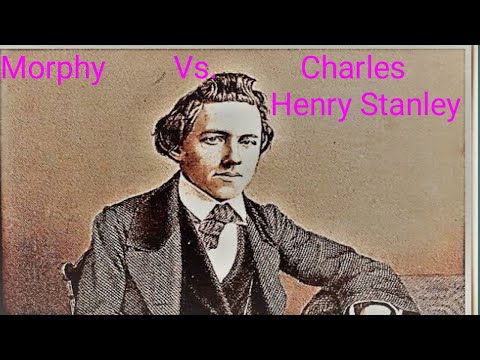 Poul Morphy vs Charles Henry Stanley, morphy chess game, morphy best secrfice, Morphy chess,
