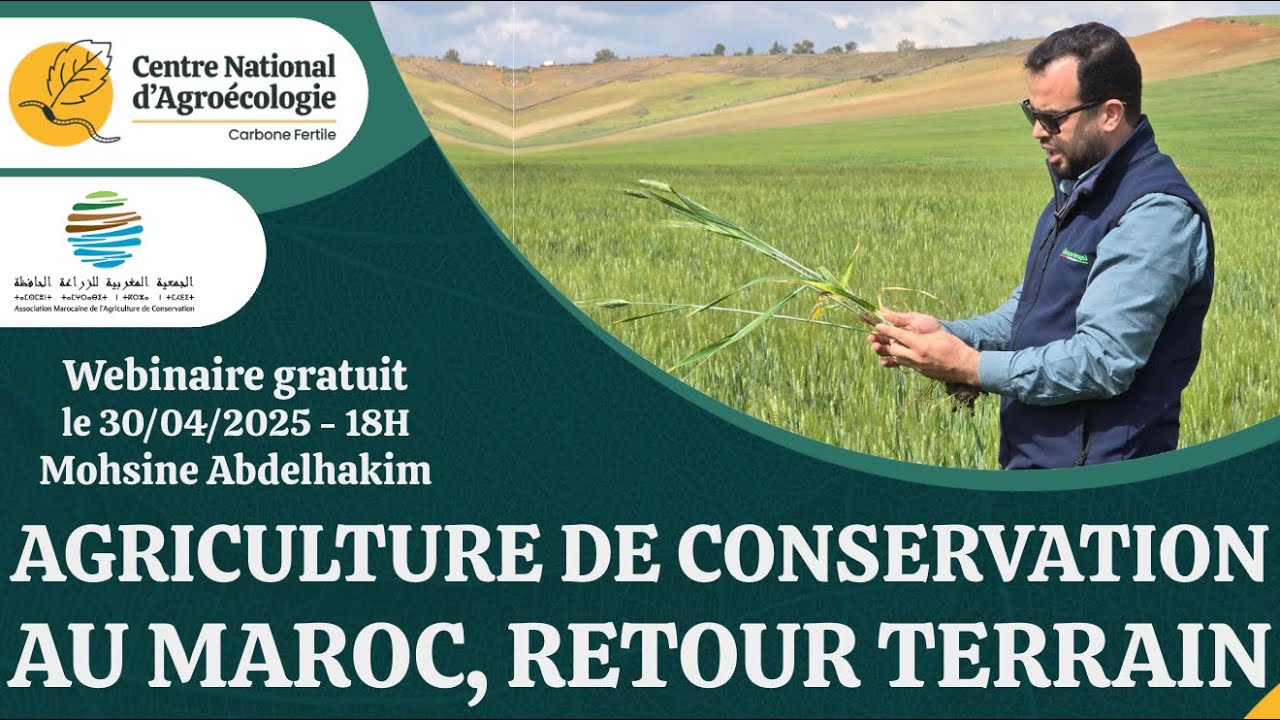 AGRICULTURE DE CONSERVATION AU MAROC, RETOUR TERRAIN, Mohsine Abdelhakim - CNA