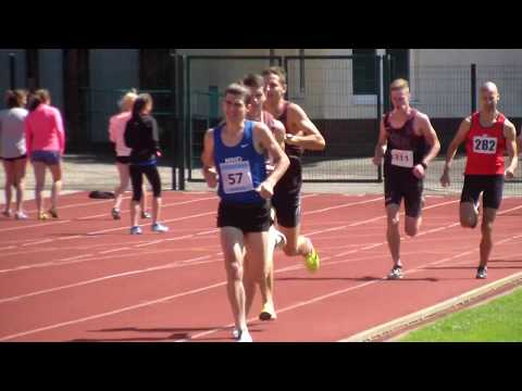 2. liga mužů Hodonín 2018 - 1500m